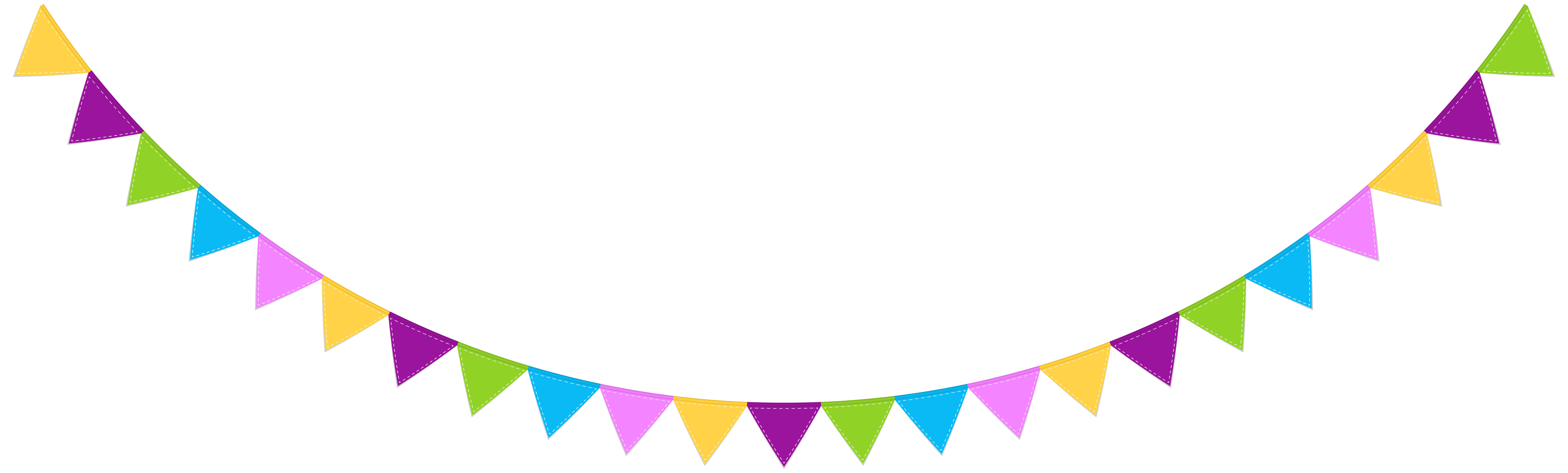 Streamer PNG Clip Art Image
