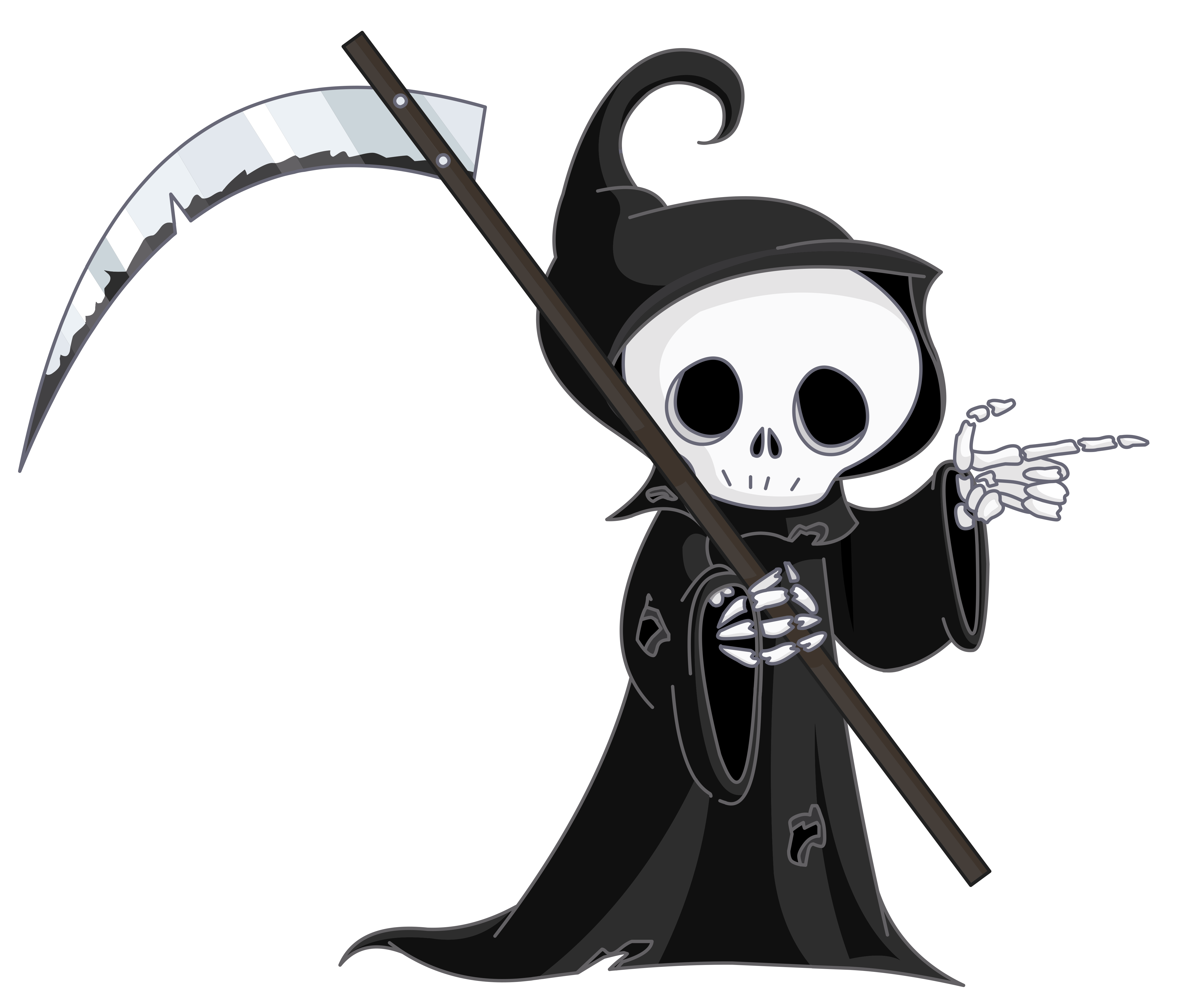 Grim Reaper PNG Clipart