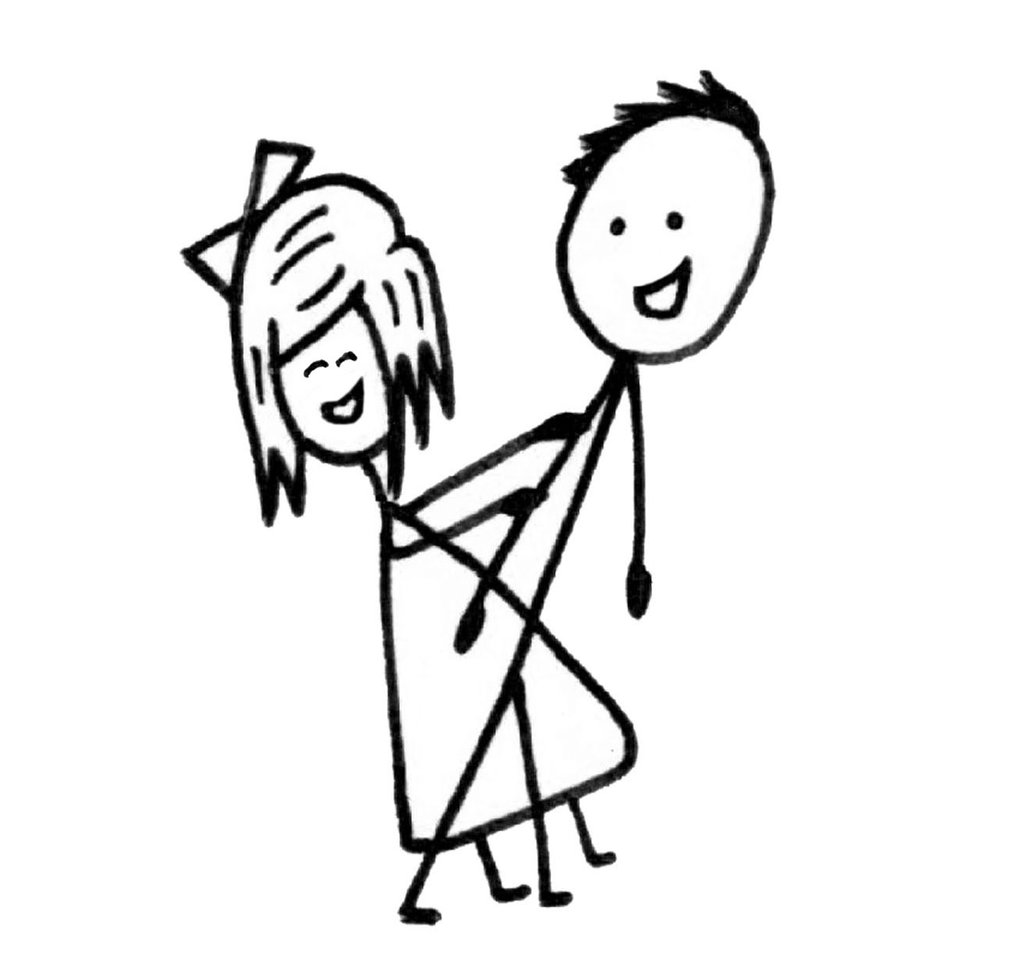 Sad Girl Stick Figure - Free Clipart Images