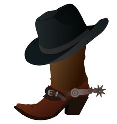 Western theme clipart
