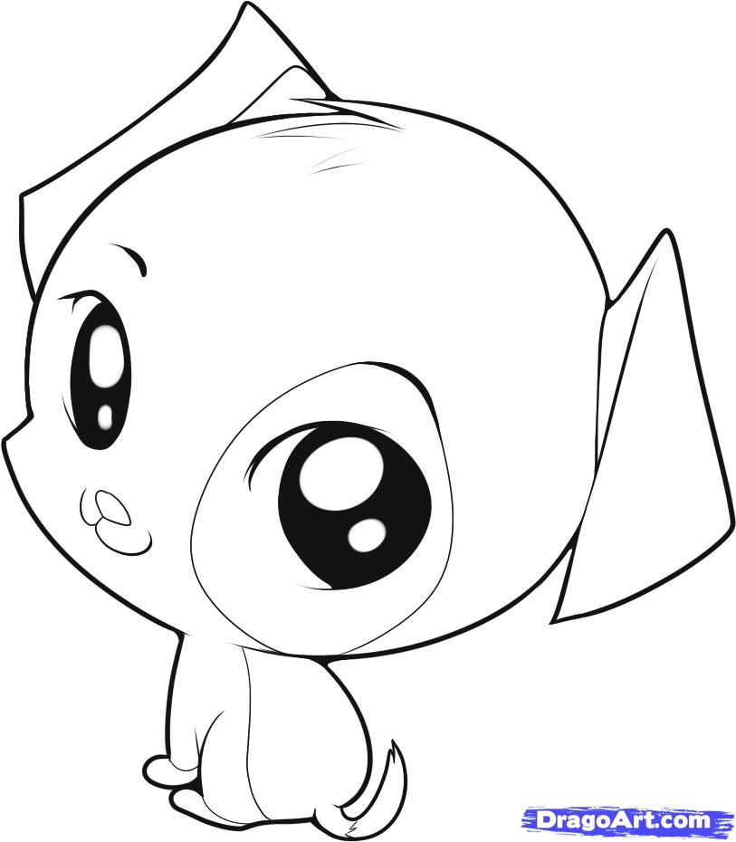 How to Draw a Chibi Puppy, Step by Step, Chibis, Draw Chibi, Anime ...