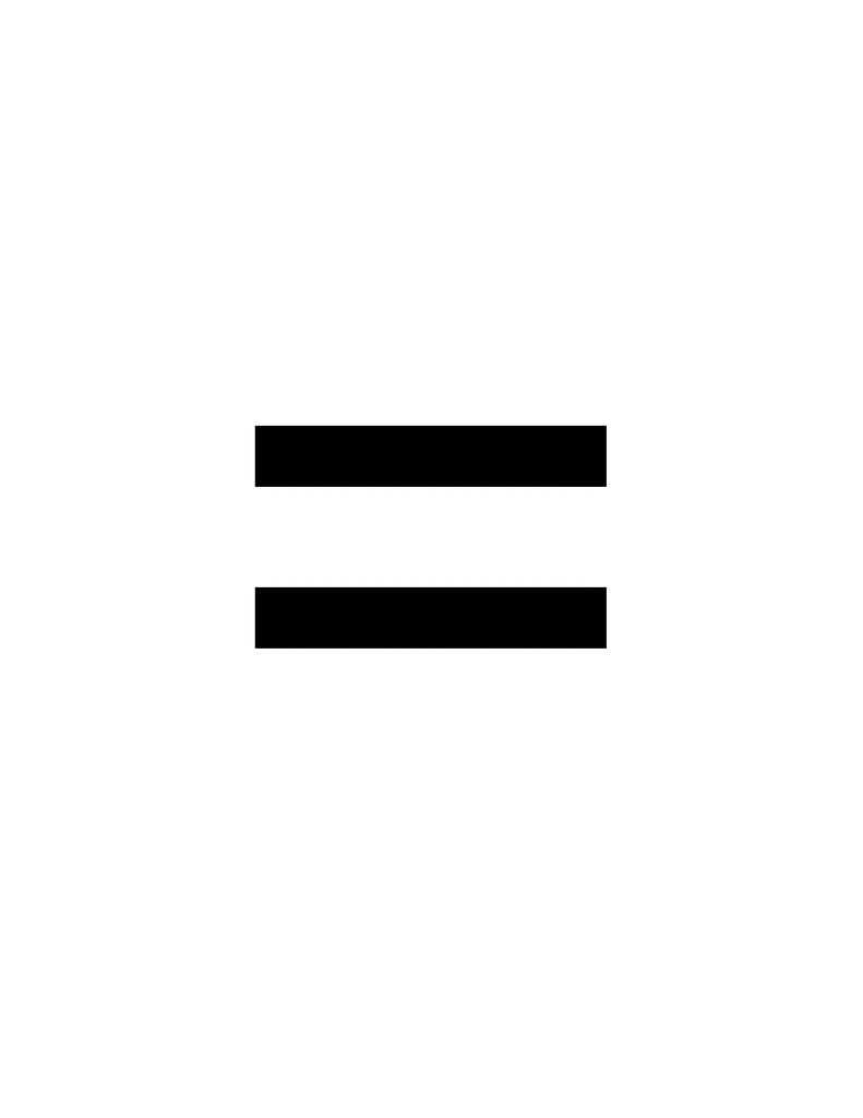 Equal Sign Clipart