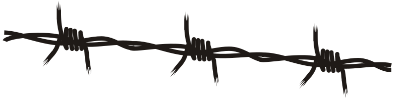 Clipart - Barbed wire