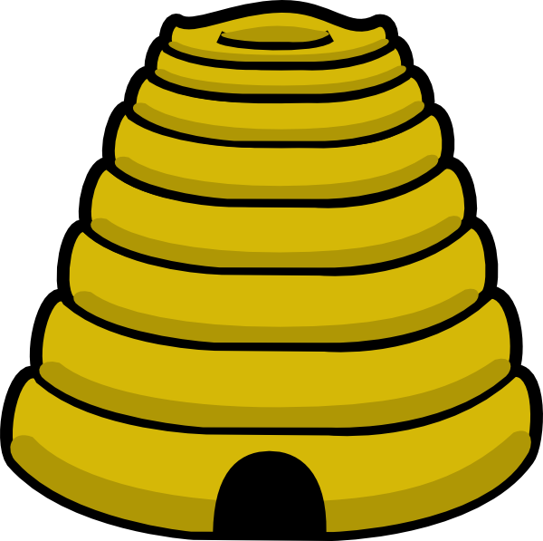 Bee Hive Clip Art - vector clip art online, royalty ...