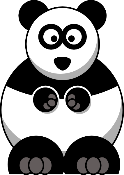 Cartoon Panda - Cartoon