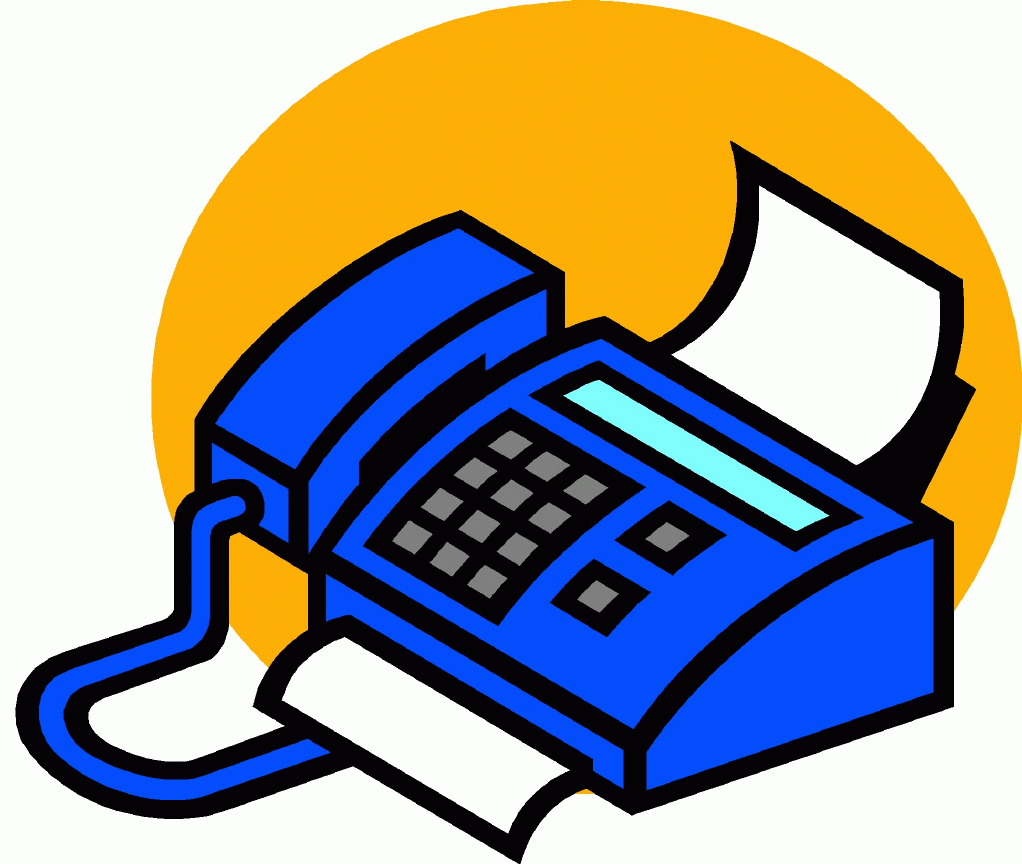 Fax Machine Clipart - Tumundografico