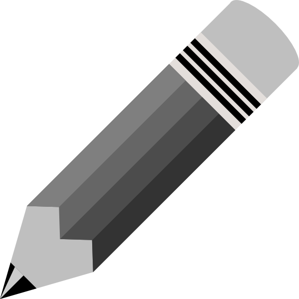 Pencil clip art - vector clip art online, royalty free & public domain