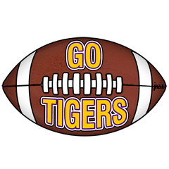 grosgrain, college, football, ribbon, tigers, go tigers, geaux ...