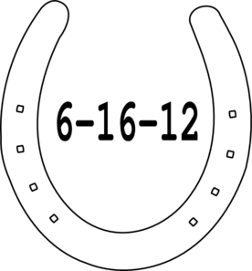 Free Horseshoe Clipart