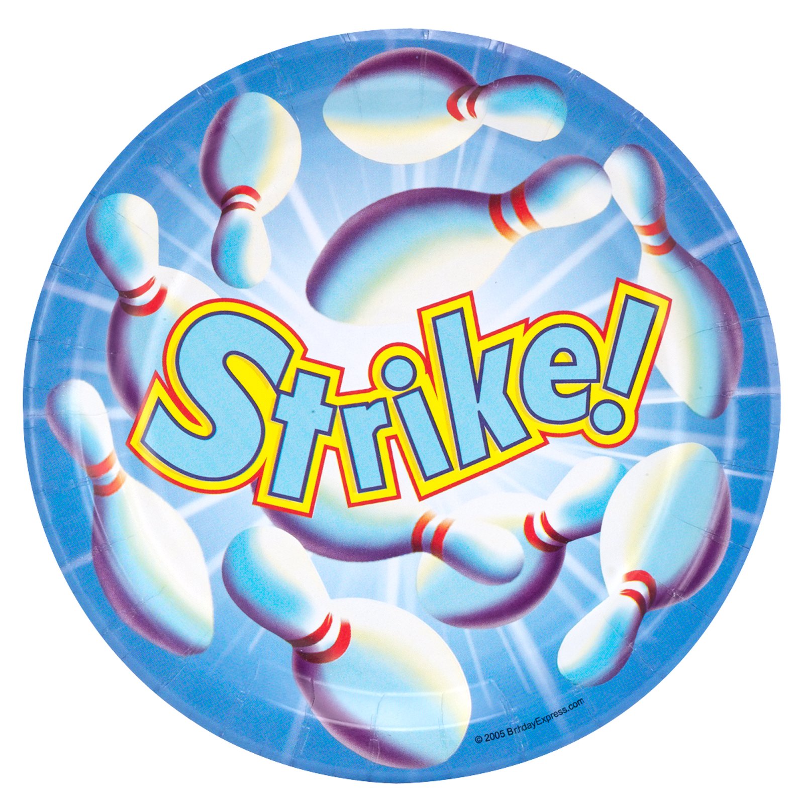 $2.70 Bowling Dessert Plates at CostumesHut.