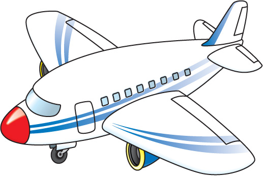 Clip art of airplane