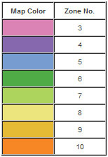 Zone Finder - Michigan Bulb