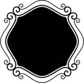 Fancy shapes clip art