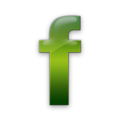 Green Facebook Logo Png
