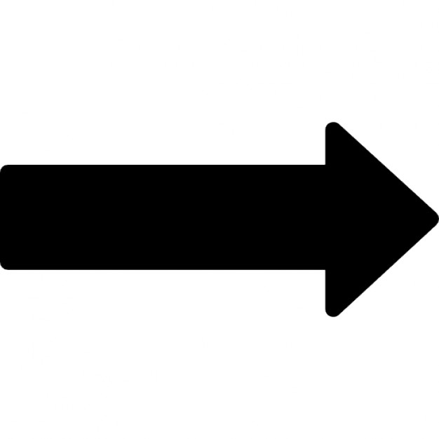 Long arrow pointing to the right Icons | Free Download