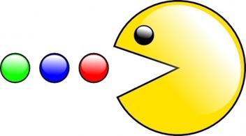 Ms Pacman Free Vectors - DeluxeVectors.com