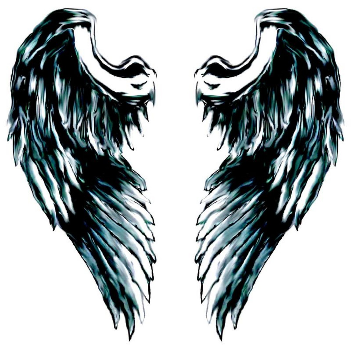 Angel Wings Skull Tattoo On Arm: Real Photo, Pictures, Images and ...