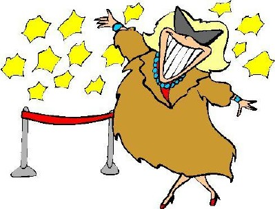Movie Star Clipart