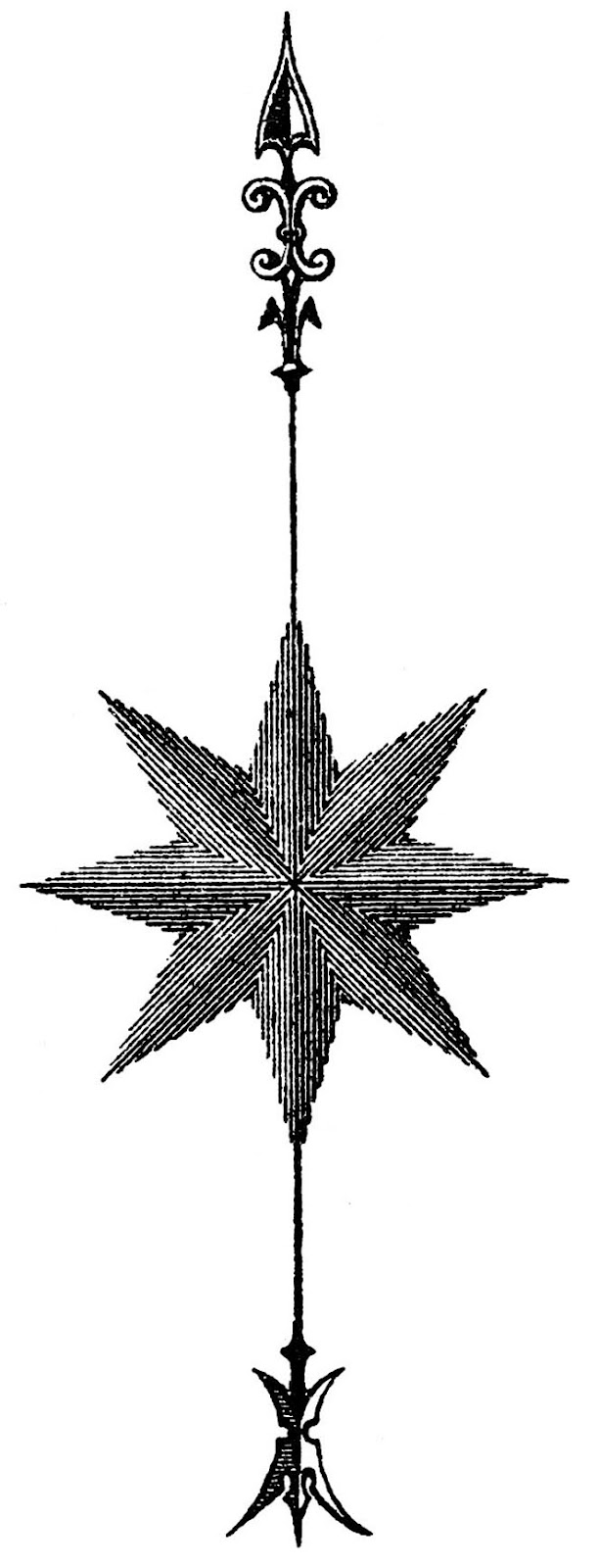 Fancy Compass Rose | Free Download Clip Art | Free Clip Art | on ...