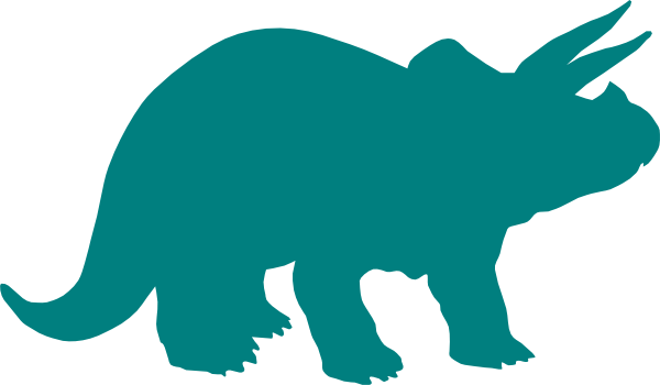 Dinosaur clipart outline