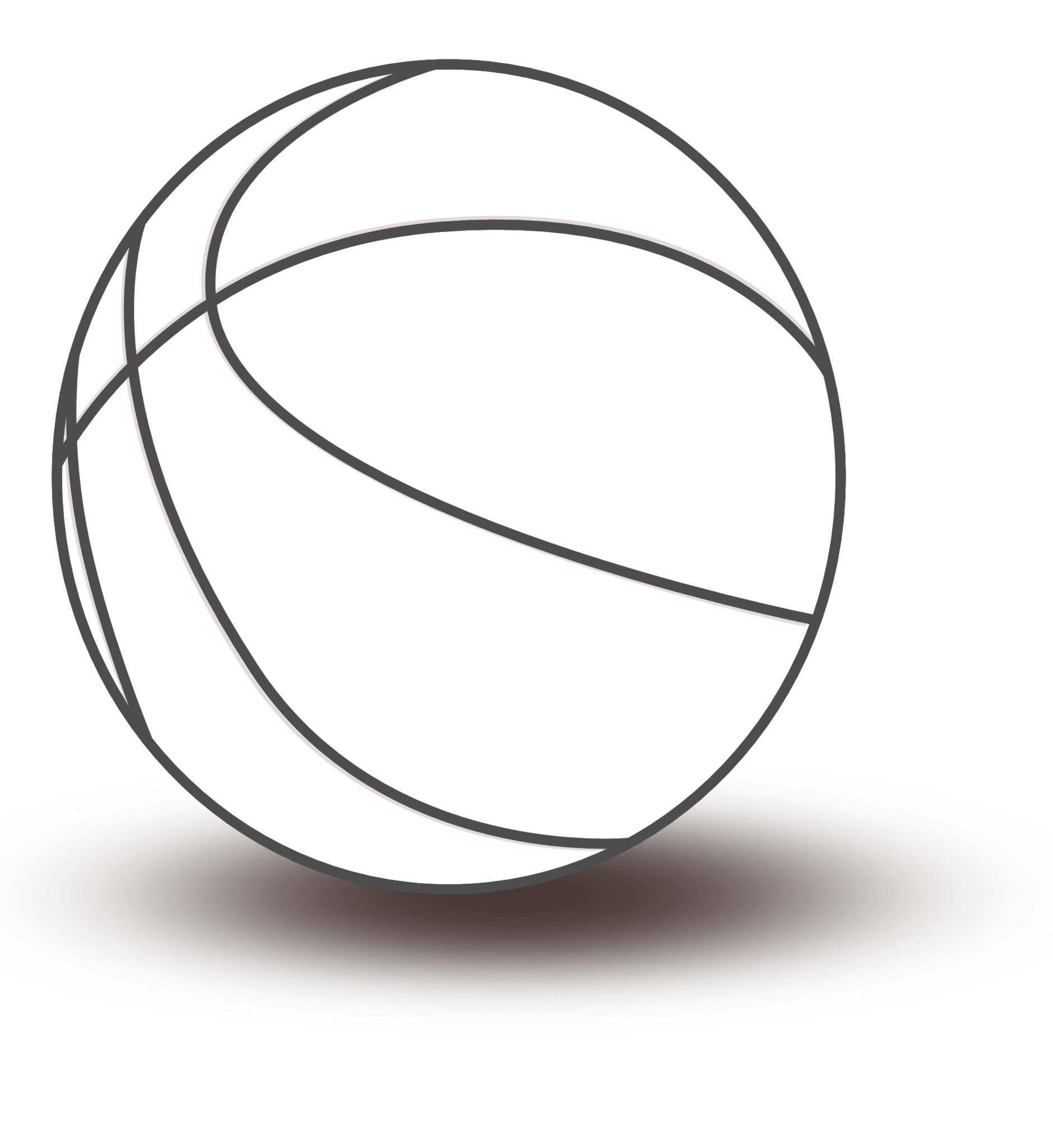 Basketball black and white basketball player clipart black and ...