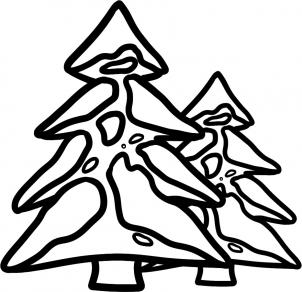 Trees - How to Draw Winter Trees, Winter Trees