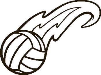 Volleyball Logos Clip Art