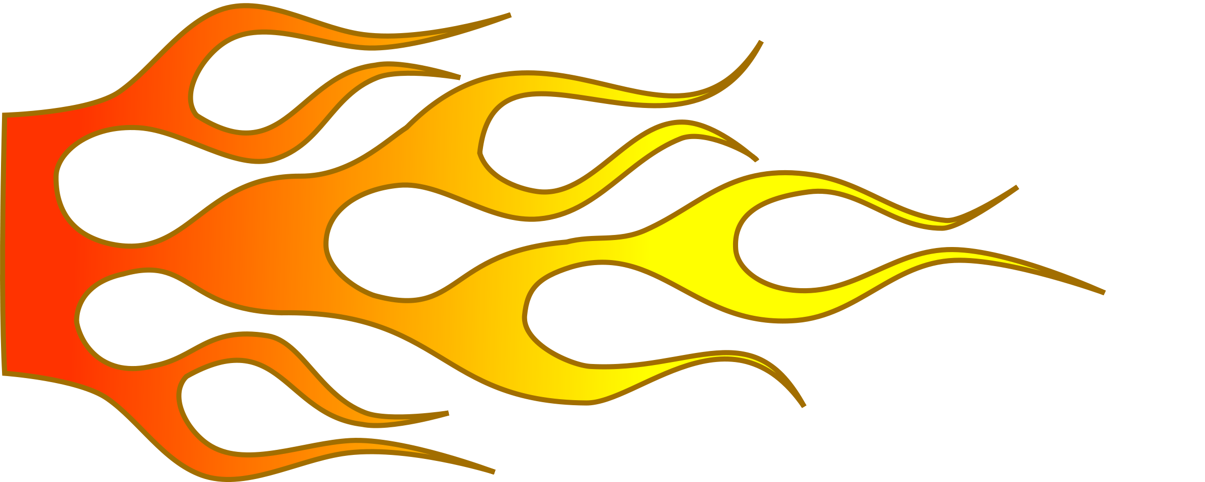 Flames Decal - ClipArt Best