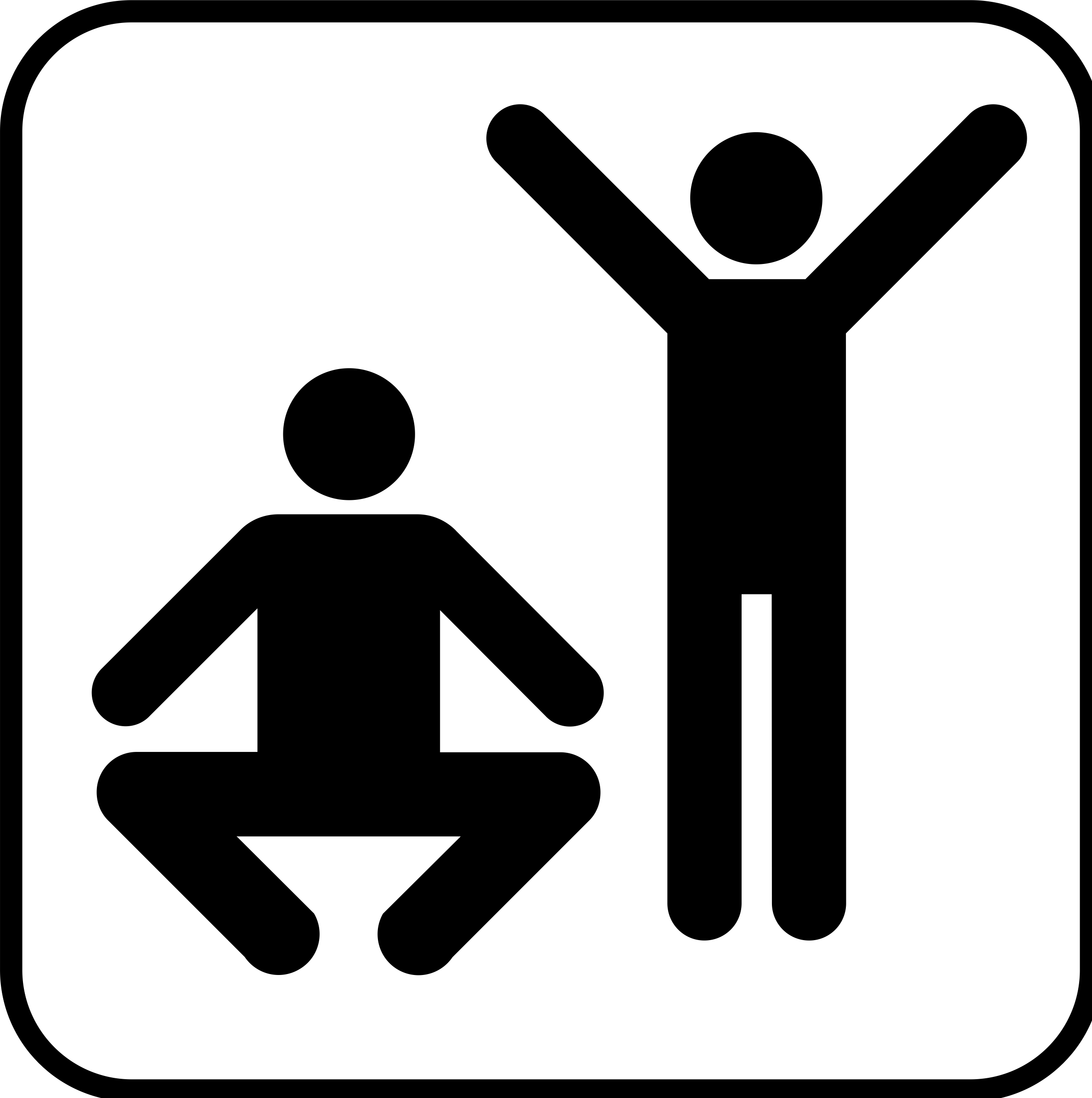 Clipart - Land recreation symbols 11