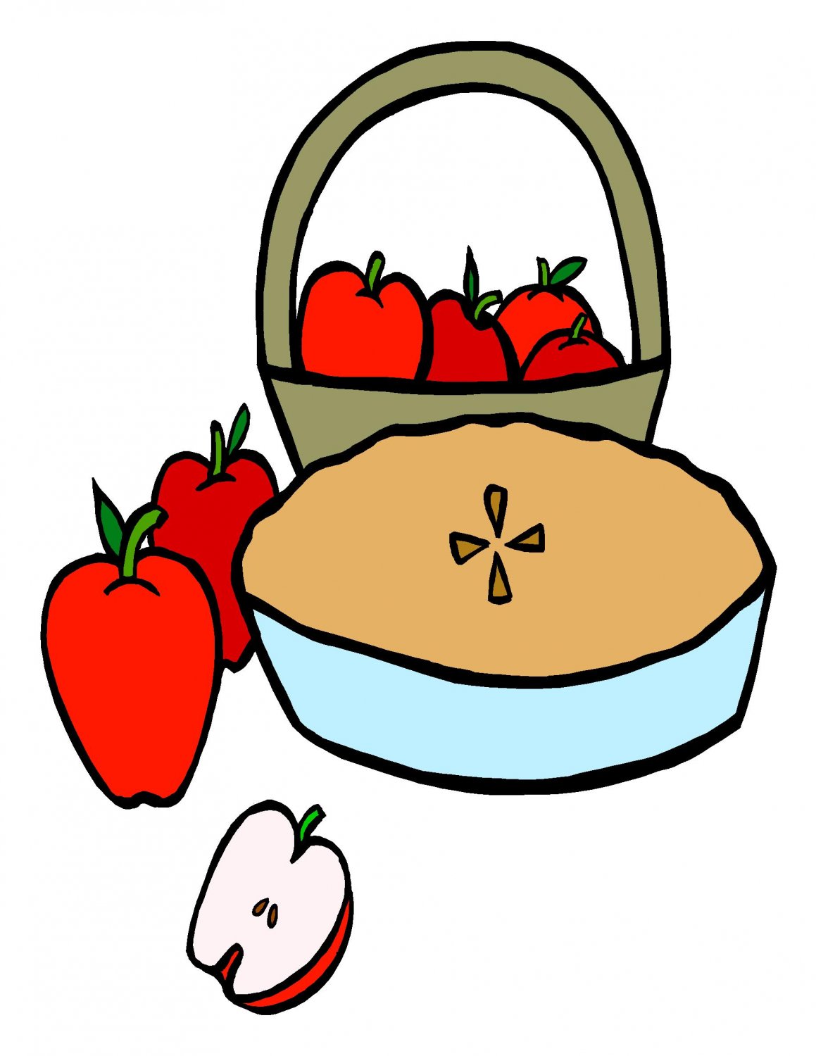 Apple Pie Clipart