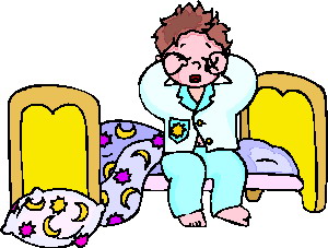 Getting Up Clipart
