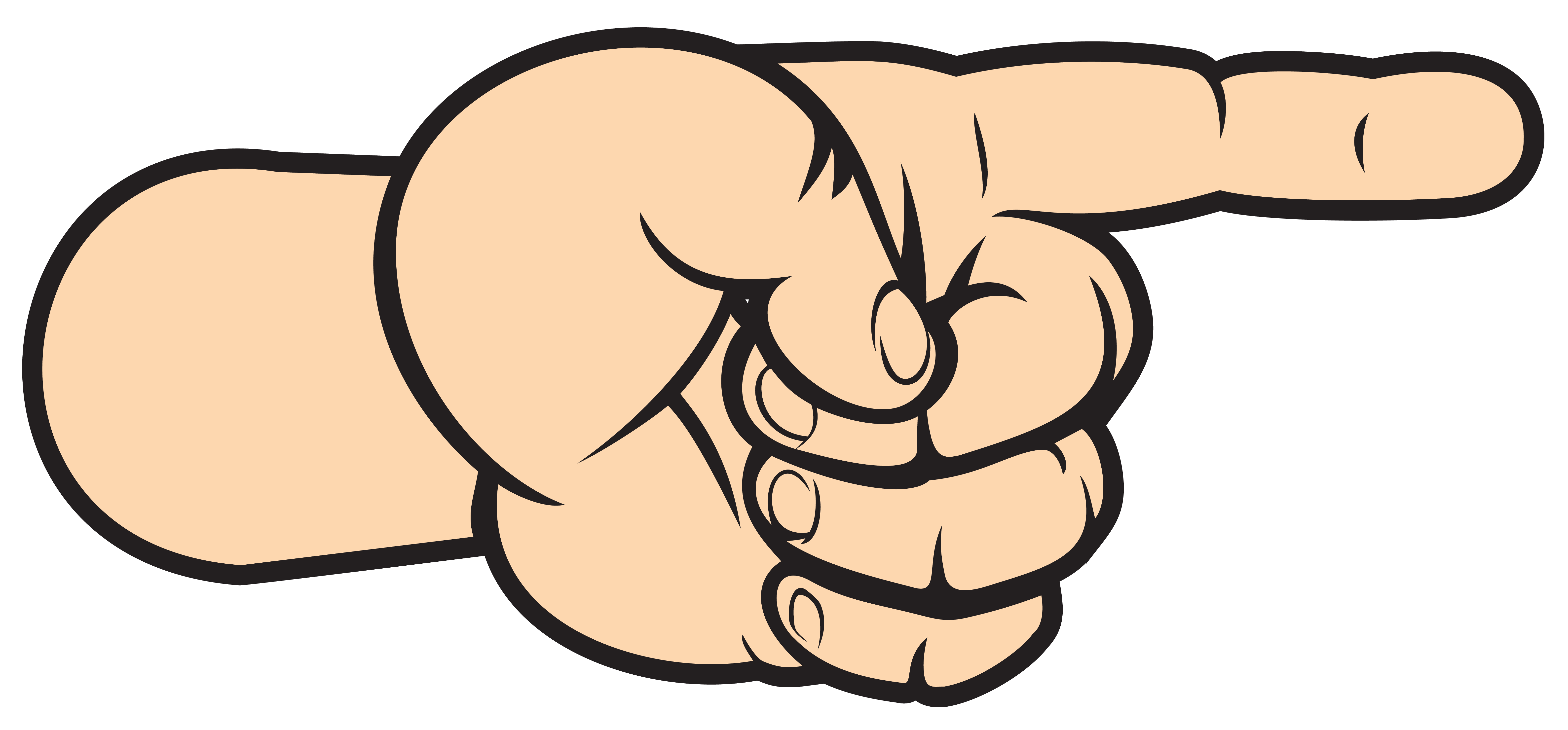 Right Hand Arrow Transparent PNG Clip Art Image
