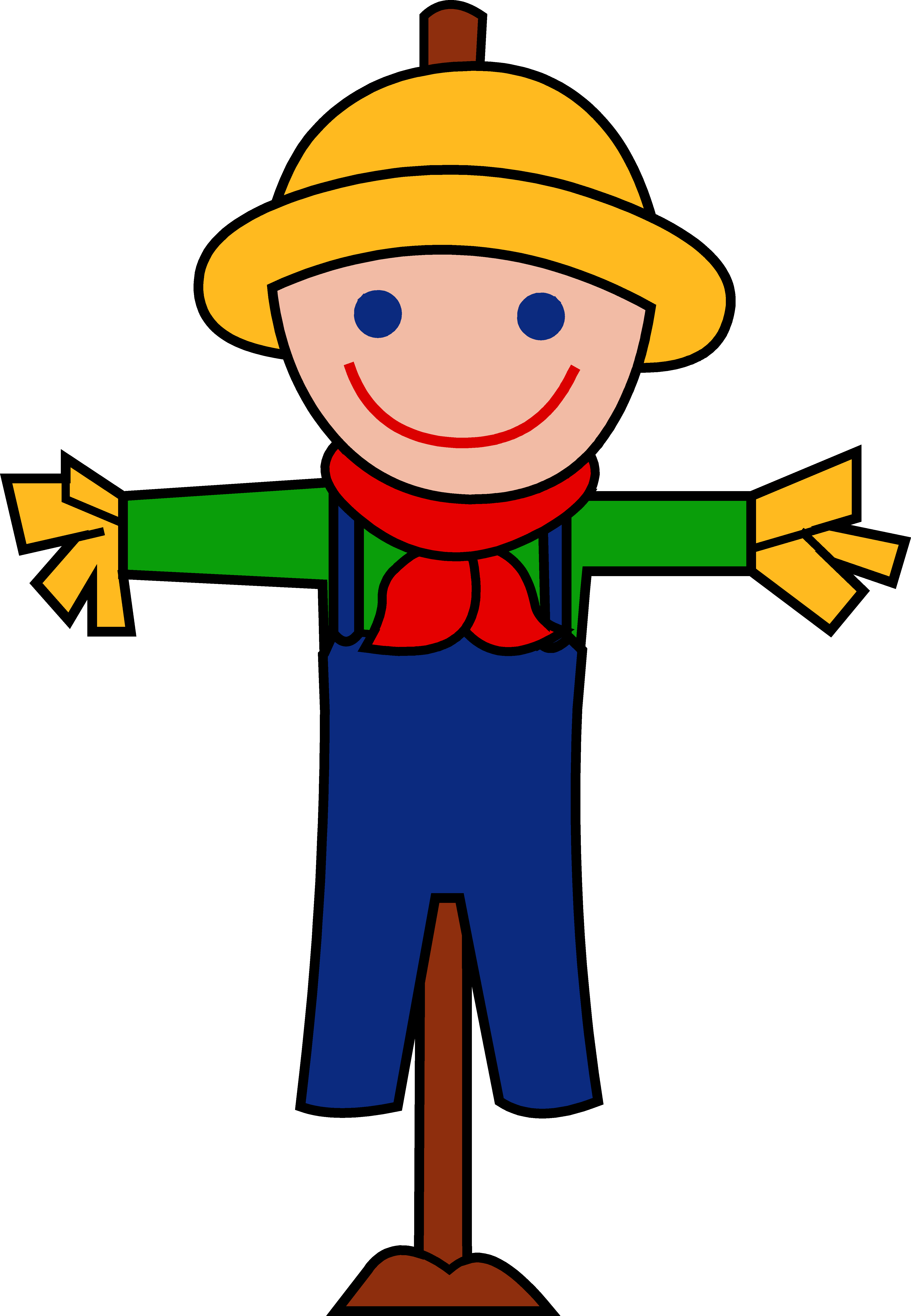 Scarecrow Clip Art Free - Free Clipart Images