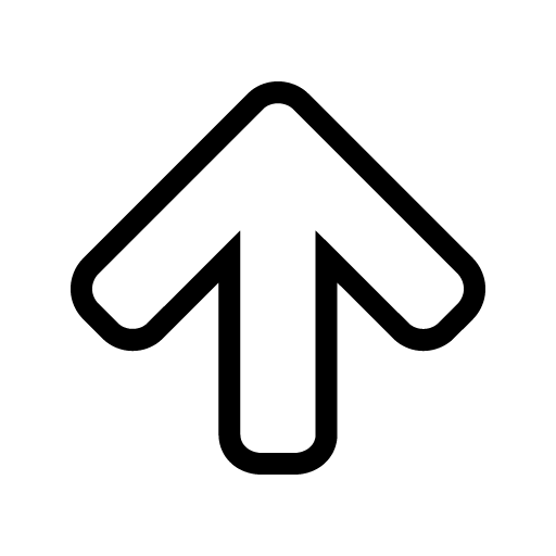 Arrow Up Vector Icon, 48806