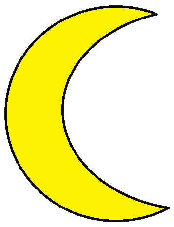 Clip Art Moon - Tumundografico