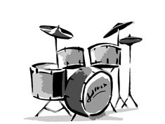 Drums Clipart - Tumundografico