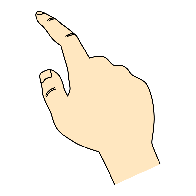 Free to Use & Public Domain Hand Clip Art