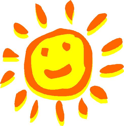 Sun Drawing For Kids - Gallery
