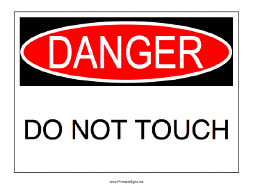 Danger Signs