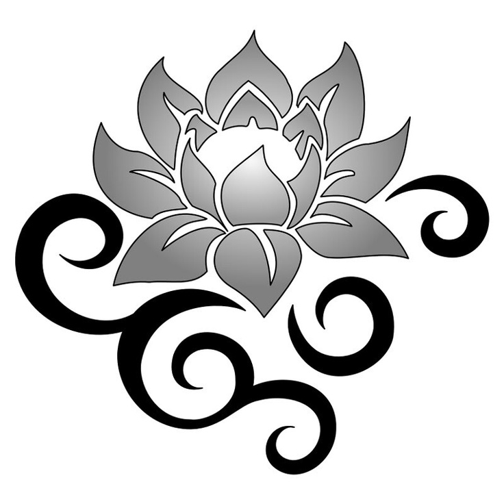 Tribal Lotus Tattoo | Lotus Tattoo ...