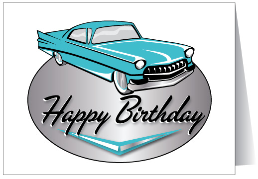 Classic Car Auto Dealer Cards : Harrison Greetings, Business ...