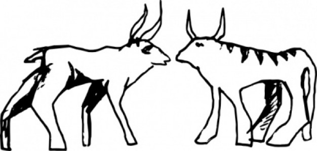 Fantasy Animals clip art | Download free Vector