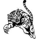 Tiger Clipart - Mascot Clipart