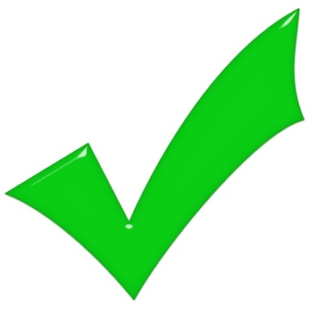 3D Green Glass Tick | Career Passion TipsCareer Passion Tips