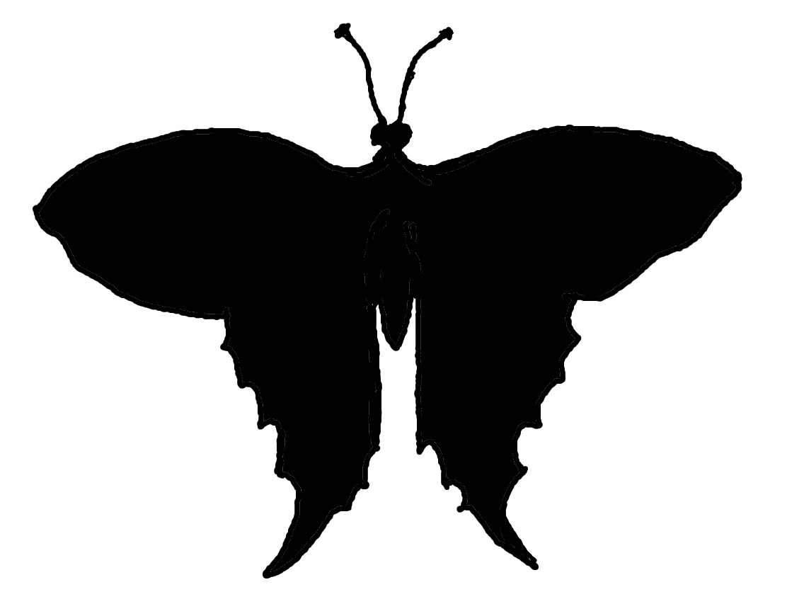 Butterfly Silhouette Clip Art