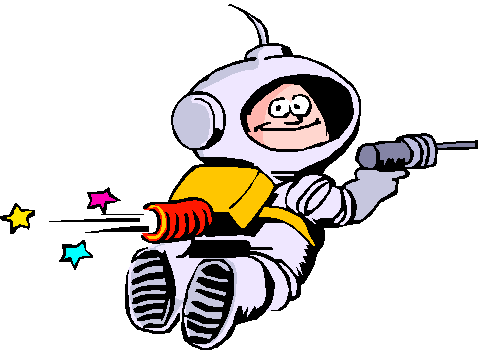 cartoon space shuttle