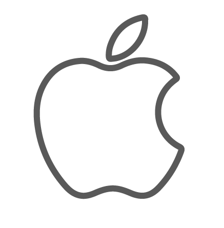 White Apple Logo Transparent Background 74048 | RAMWEB
