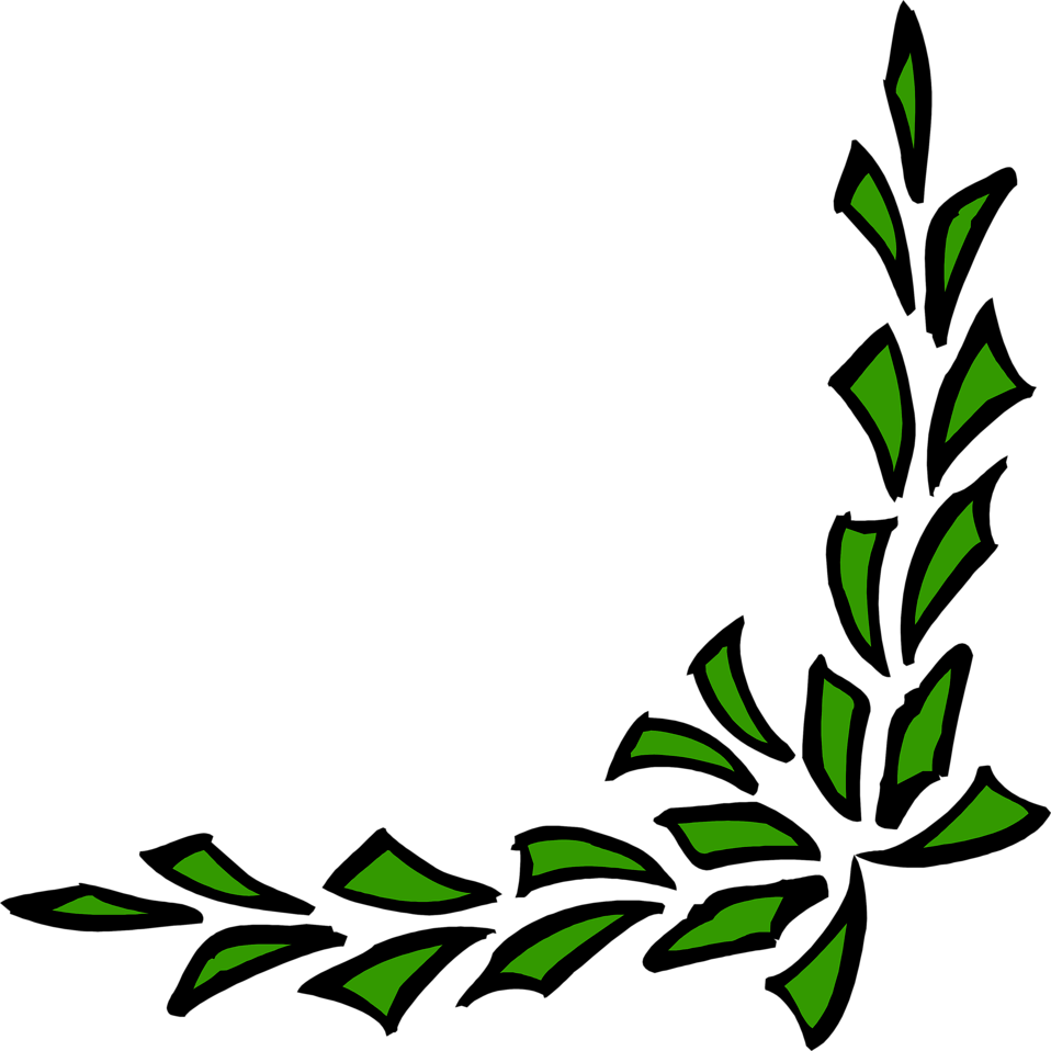 Corner Lower Right | Free Stock Photo | Illustration of a green ...
