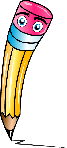Free cartoon pencil clipart