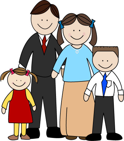 Family clipart pictures